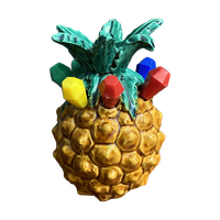 Pineapple Containing Cocktail Forks 1960S