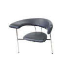 Vintage Fauteuil Design Divi Divi Mark Van Tilburg Leolux thumbnail 1