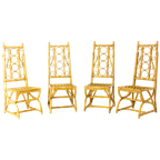 Tropical Ornate Bamboo Chairs thumbnail 1