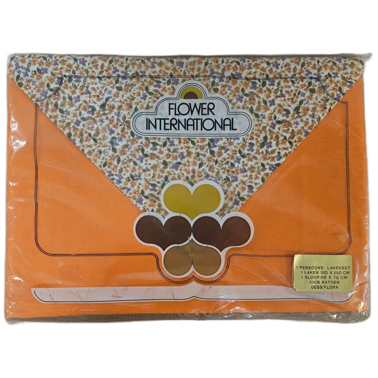 Flower International Oranje Laken + Sloop 1