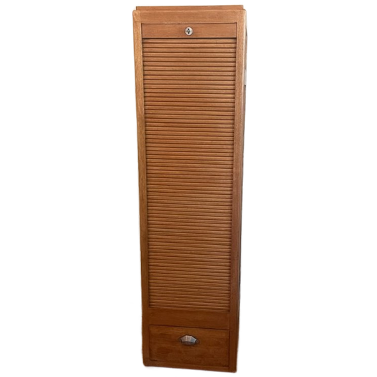 Rolluikkast Archiefkast Muziekkast Art Deco 1930 Frans 1