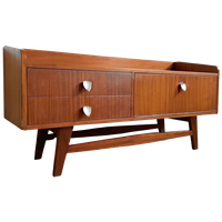 Retro Lowboard Kastje Dressoir Teak 1960’S