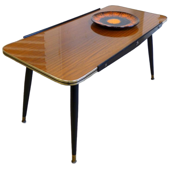 Prachtige Vintage Salontafel 1