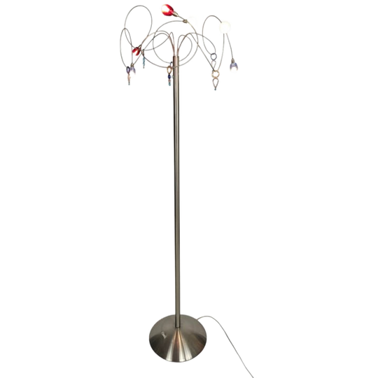Harco Loor - Strawberry - Murano - 6 Lichts - Dimmer - 1990's 1