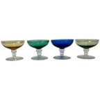 Max Verboeket For Kristalunie Maastricht - Carnaval Glass - Set Of 4 Small Shot Glasses thumbnail 1
