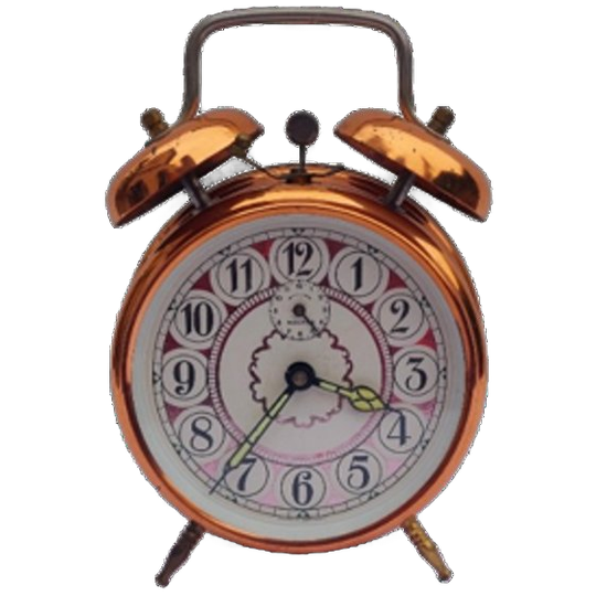 Vintage Wekker Mauthe Duitse Werkende 1