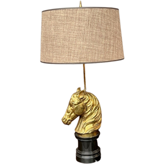 Maison Jansen Lamp In De Vorm Van Een Paardenkop.- 1