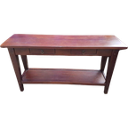 Massief Teakhouten Koloniale Sidetable😍 thumbnail 1