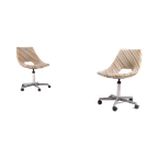Pair Italian Desk Chairs / Bureaustoel / Kantoorstoel, From Augusto Bozzi For <<<brand>>>, 1970’s thumbnail 1