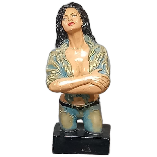 Vintage Krijtstenen Beeld Van Rifle 1