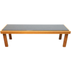 Salontafel Hout Graniet Zwart thumbnail 1