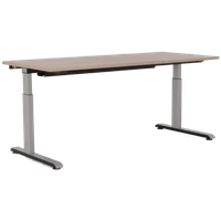 Sedus Bureau, Bladkleur Naar Keuze, 180 X 90 Cm, Hoogte Instelbaar Onderstel