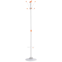 Officenow Kapstok, Grijs, 8 Bollen,179 Cm