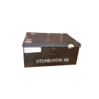 Industrieel Oud Stembureau Zaandam Blik Kist thumbnail 1