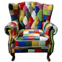 Chesterfield Lord Fauteuil – Kameleon, Leer
