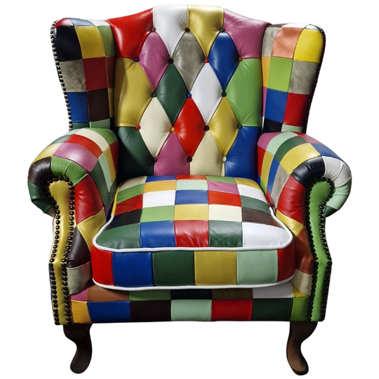 Chesterfield Lord Fauteuil – Kameleon, Leer 1