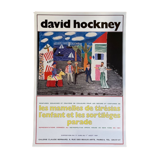 David Hockney, Les Mamelles De Tiresias, 1981, 1