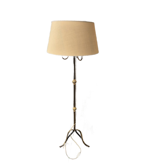 Vintage - Vloerlamp - Stalamp - Hollywood Regency Stijl. 1