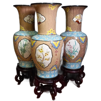 3X Vietnamese Bien Hoa Vazen Prijs P/St