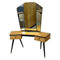Jaren 50/60 Kaptafel Vintage Dressing Table Midcentury