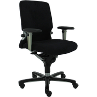 Haworth Comforto 77 Npr Refurbished, Ergonomisch Regain Zwart