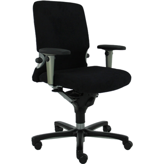 Haworth Comforto 77 Npr Refurbished, Ergonomisch Regain Zwart 1