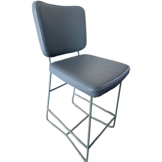 bert plantagie Kiko Leren Barkruk/eetkamerstoelen 4 Stuks 1