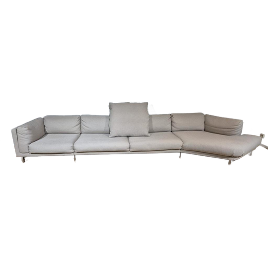 Living Divani - Family Xl - Lounge Sofa - Ivoor -stof-design 1