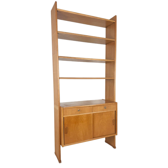 Scandinavische Eiken Boekenkast, Jaren '60 1