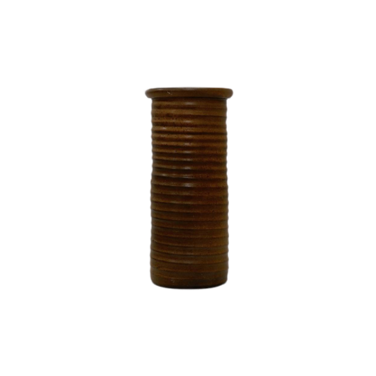 Studio Pottery Cylindrical Vase By Jan De Graaf 1970s 1