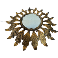 Vintage ‘sunburst’ Lamp / Spiegel.