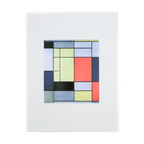 Offset Litho Naar Piet Mondriaan Compositie I 56/200 Kunstdruk thumbnail 1