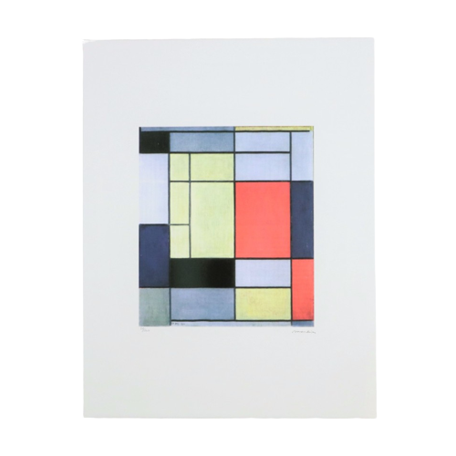 Offset Litho Naar Piet Mondriaan Compositie I 56/200 Kunstdruk