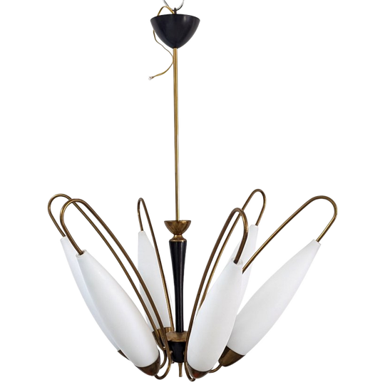 Sputnik Lamp Jaren 50-60 - (ke47) 1