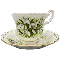 Royal Albert Flower Of The Month January Kop En Schotel
