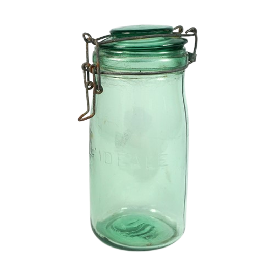 Groene Weckpot Vintage 1