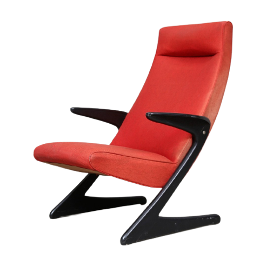 Vintage Design Stoel "zata" Bengt Ruda, Voor Nk, Zweden 1960 (395) 1