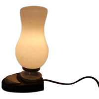 Vintage Space Age Bureau Lamp Met Schakelaar In De Voet.