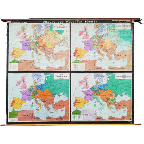 Grote Schoolkaart (D) - Europa