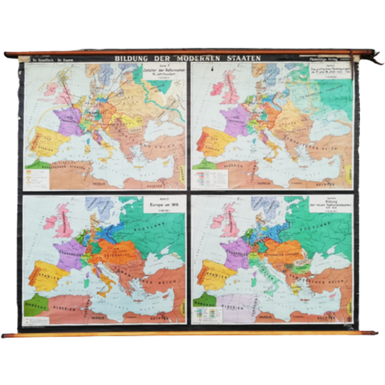 Grote Schoolkaart (d) - Europa 1