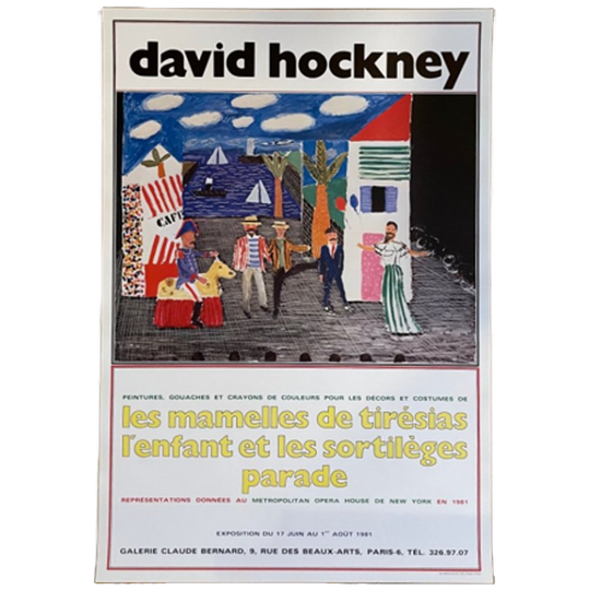 David Hockney, Les Mamelles De Tiresias, 1981, 1