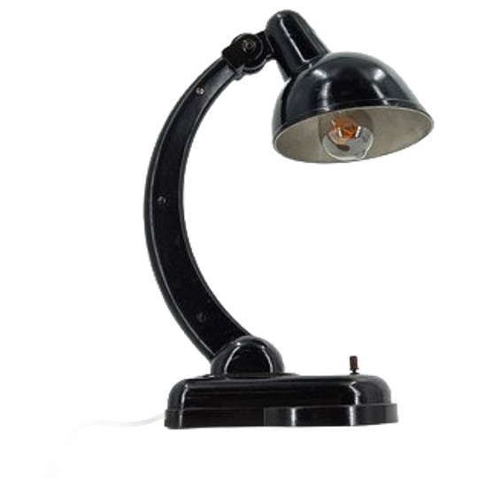 Art Deco Bakelite Desk Lamp, 1950s 1