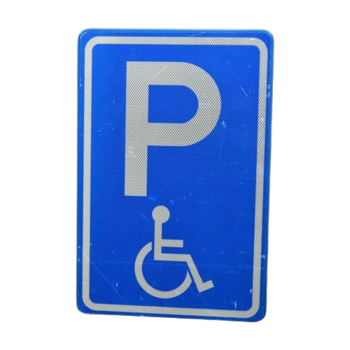 Bord Invalidenparkeerplaats