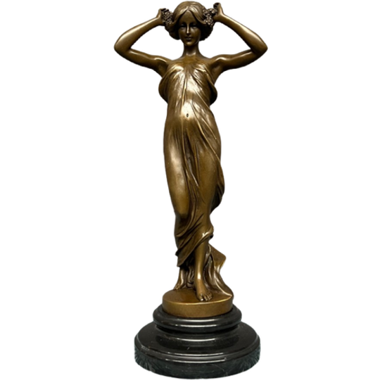 Bronzen Beeldje "nymph". 1
