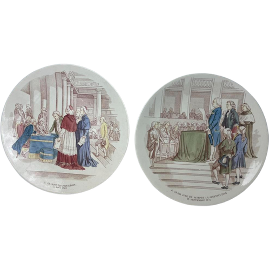 Sarrequemines Aardewerk Wandborden 1