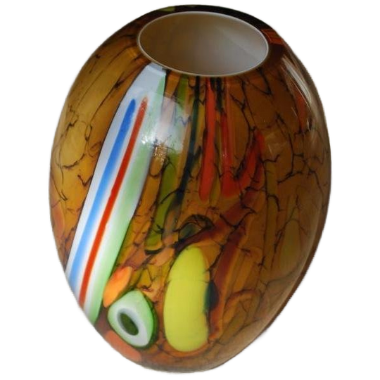 Kleurrijke Italiaanse Vaas 1