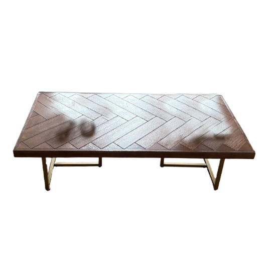 DUTCHBONE Visgraat Salontafel Acaciahout 1