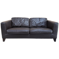 Machalke Design Bank Van Leer Model Pablo 2,5 Zits