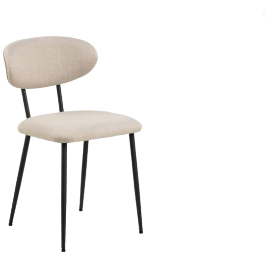 By fonQ | Basic Ebba Eetkamerstoel Beige Set 2 1