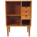 Vintage Teak Houten Kastje Laden Vakken Keuken thumbnail 1